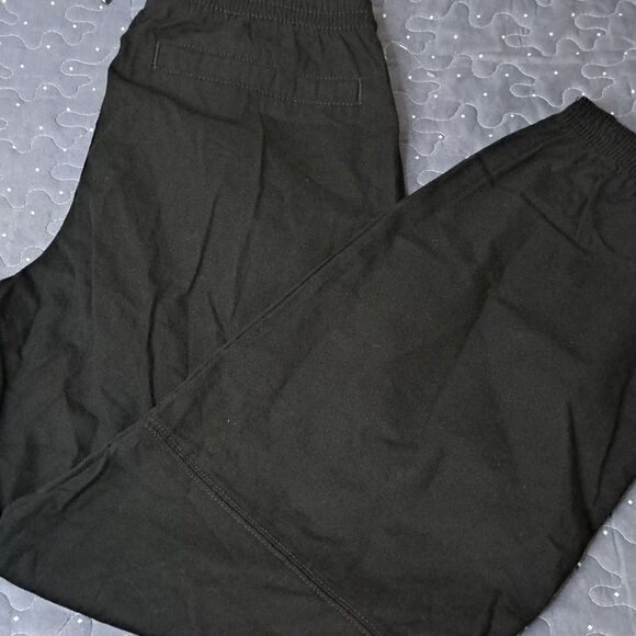 Divided black drawstring joggers size small - Picture 1 of 5